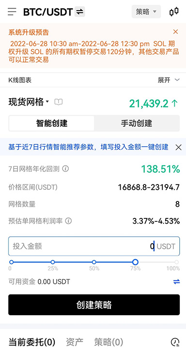 欧驿交易所行情分析界面3